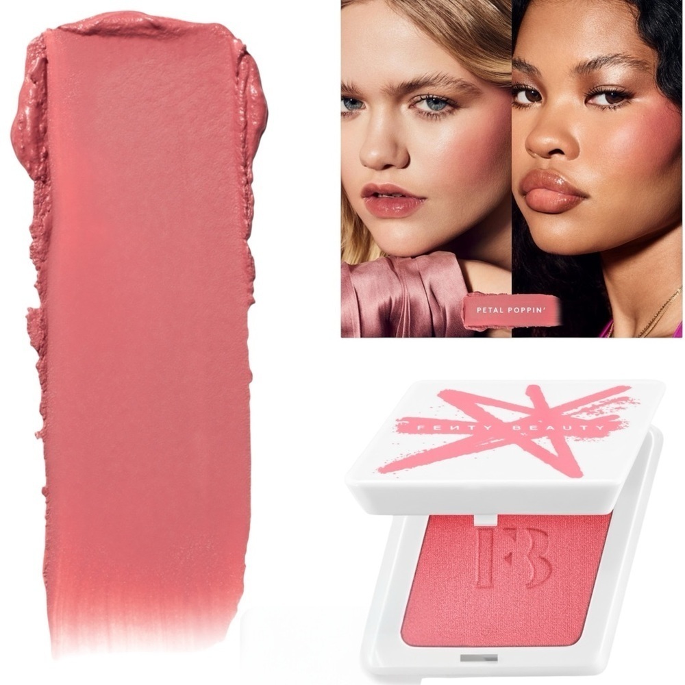 FENTY Cheeks Suede Powder Blush Brand New in Box Long-lasting High Performance